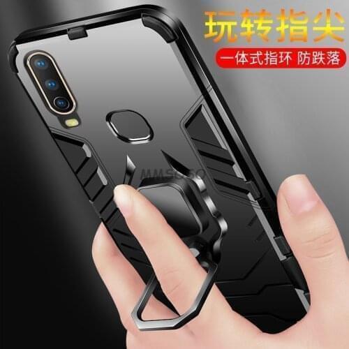 VIVO Y11 Case VIVOY11 Case Armor PC Cover Finger Ring Holder Phone Case For VIVO Y11 Y 11 VIVOY11 Case