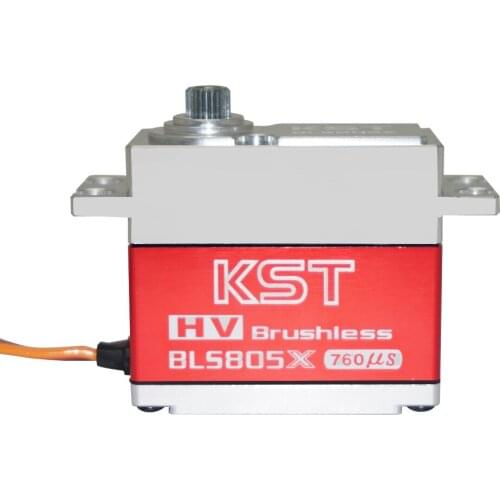 KST BLS805X 8.4v/7.5kg HV Servo Brushless Standard Size Brushless Tail Servo For RC Car Boat Robot Arm Helicopter Airplane