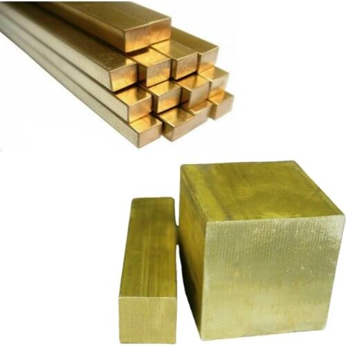 5/6/8/10/12/15/20mm X 200mm diameter brass square rod thin quartet strip brassiness solid stick Metal Cube 20-40x20-40x20-40mm