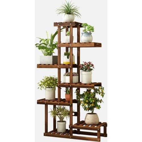 Etagere Plante Estanteria Plantas Shelf For Huerto Urbano Madera Plant Rack Outdoor Stojak Na Kwiaty Dekoration Flower Stand