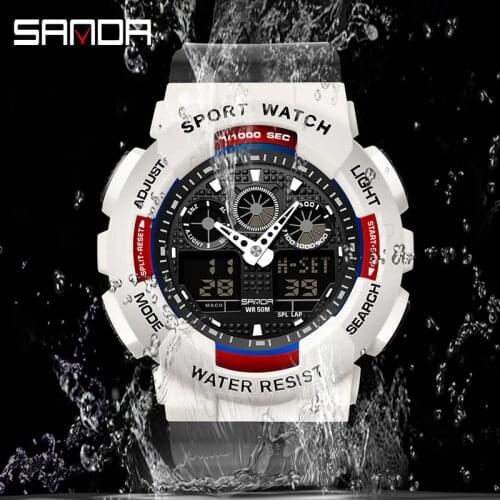 SANDA electronic watch male female student watch orologio uomo часы женские наручные часы мужские pagani design reloj hombrerelo