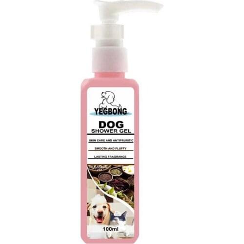 100ml Pet Cleaning Shampoo Pet Shower Gel Pet Cleaning Foam Dog Cat Puppy Cleaning Bath Shower Gel
