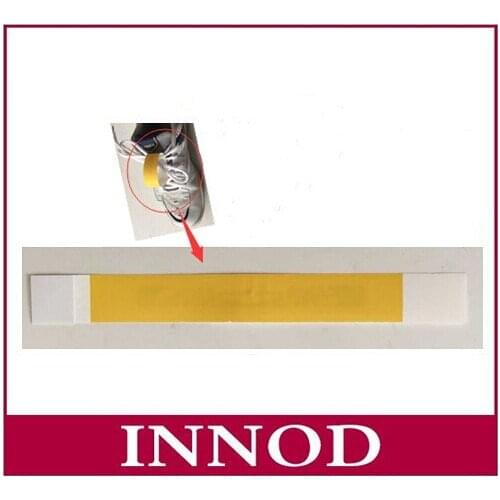 Passive timing recorder systems 5cm-2meters disposable uhf rfid shoes tag gen2 epc chip with Reusable Shoe Transponder Tag