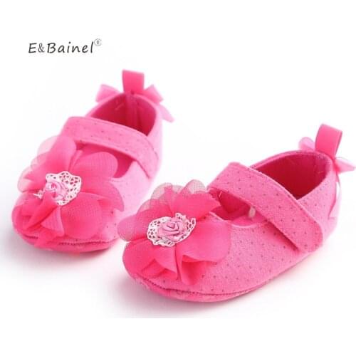 Baby Girls Mary Jane Prewalker Shoes infantil Princess Toddler First Walkers Dress Crib Shoes