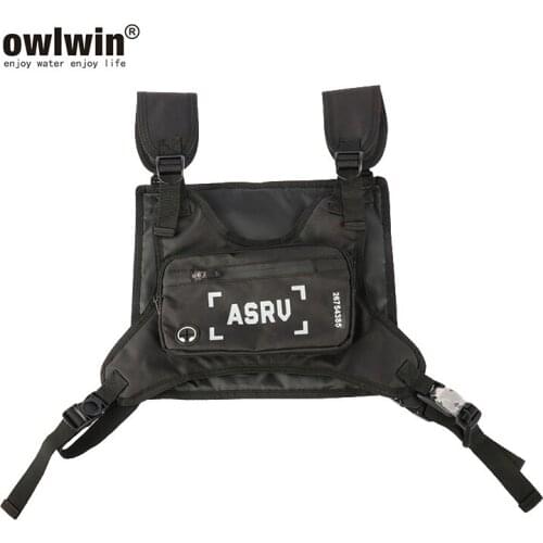 Outdoor multifunctional vest sports backpack vest running fishing camping mountaineering vest tactical backpack multifunctional