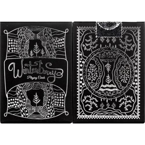 Winterberry Playing Cards Poker Size USPCC Collectable Deck Magic Card Games Magic Tricks Props for Magician