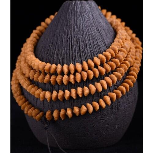 Gold Leaf Bodhi Lotus Jiuhua Mountain Money Bead Wenwan Rosary