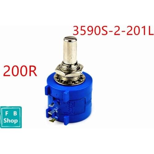 1PCS 3590S-2-201L resistance 200R ohm Potentiometer Adjustable Resistor