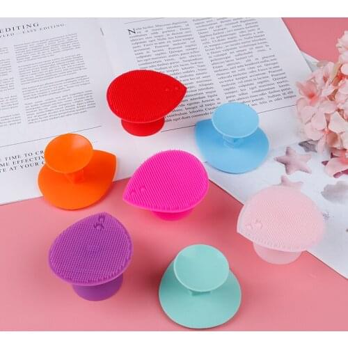 1PCS Silicone Wash Pad Face Exfoliating Blackhead Facial Cleansing Brush Tool Face Skin Care Tool Hot