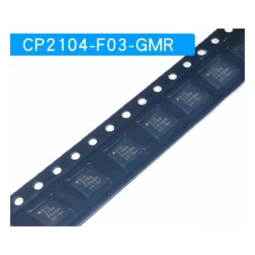 10-50pcs New CP2102 CP2102-GMR CP2104 CP2104-F03-GMR SIL2104 QFN24 USB to serial port chip