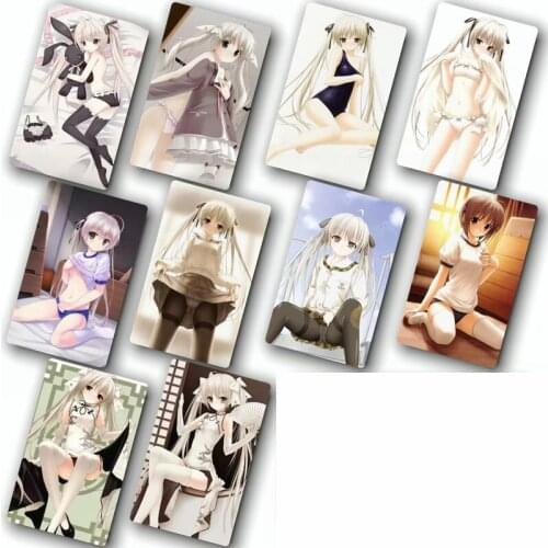 Yosuga no sora Sticker 100pcs Different Style Anime Stickers Bus ID Waterproof DIY Card Stikers Classic Toys