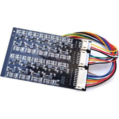 2-13S 15S 16S 17S 20S 21S 23S 24S inductive engergy transfer active balancer 0.8A 800mA for 3.7V lipo/3.2V Lifepo4 battery pack