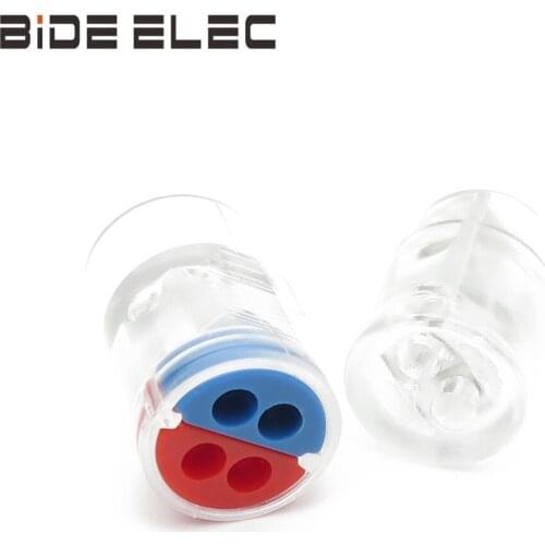 873-2 10Pcs 2 In-4 Out Lighting Uminaire Disconnect Connector Cable Screw Fixed Connector 2 Contacts Clamp 873-902 CE CQC UL