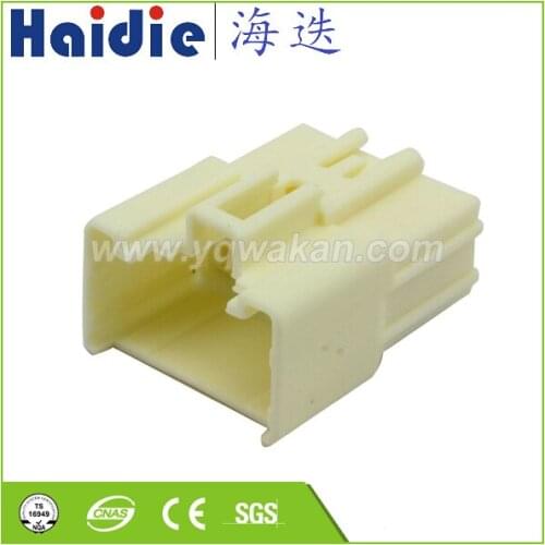 Free shipping 5sets 8pin auto electric plastic wiring harness male connector with terminals HD084Y-4.8-11