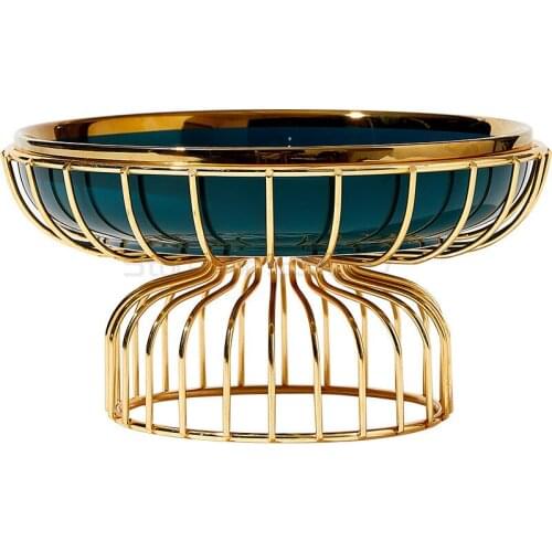 BSD light luxury net red fruit plate living room coffee table household creative personality fashion modern candy plate Nordic