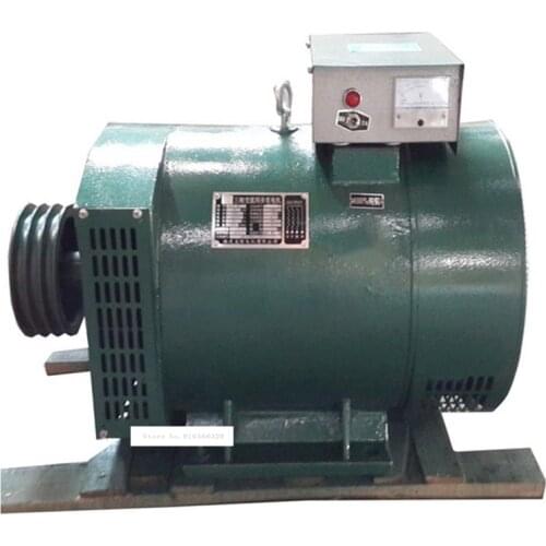 STC 15KW Diesel Generator Full Copper Diesel Alternator Cast Iron Housing Diesel Dynamo Single Phase 220V / Three-Phase380V