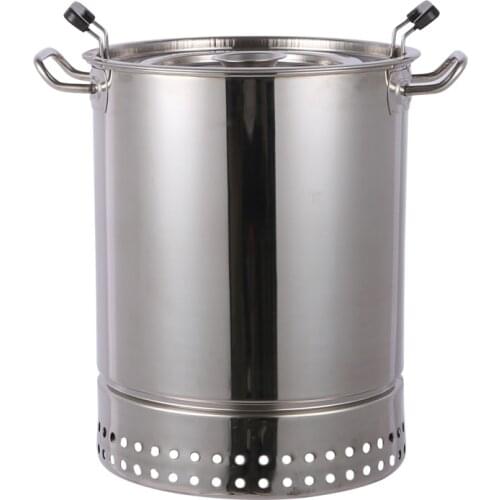 Invention smokeless barbecue home charcoal indoor oven outdoor stainless steel barbecue 5 people hanging furnace