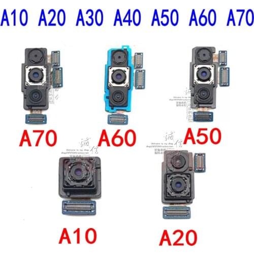 New original frtont facing camera Back Rear Camera Module Part For Samsung A10 A20 A30 A40 A50 A60 A70 A80