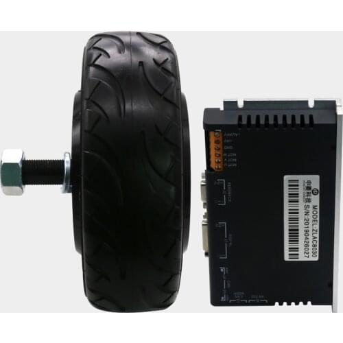 ZLTECH high torque 800W 48V high torque brushless dc motor 36v 20A 200RPM brushless 24V hub motor and driver for robot