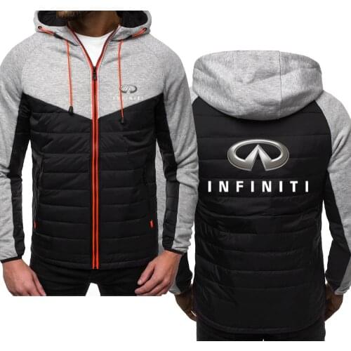 2021 New Men Hoodies for INFINITI Tools Spring Autumn Jacket Casual Sweatshirt Long Sleeve Zipper Hoody