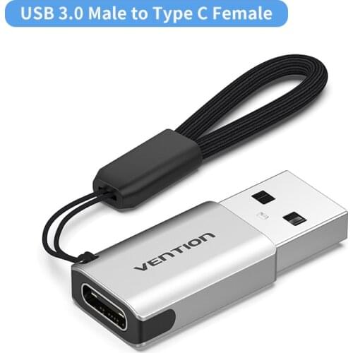 Aluminum shell USB Female to Type-C Male Converter usb c otg adapter for Connection of Keyboard Gamepad Earphone