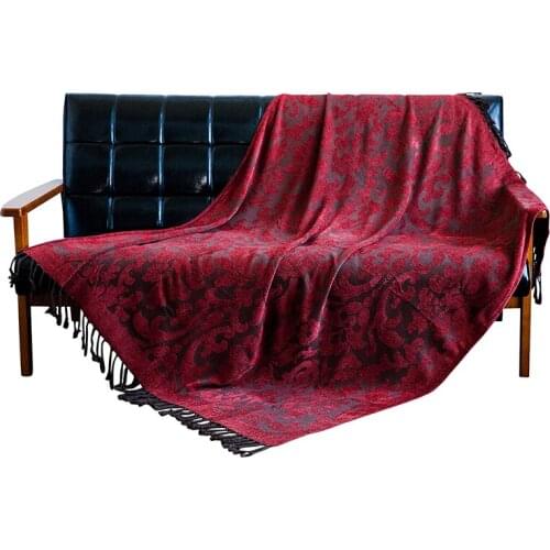 Retro American country sofa cushion comfortable beautiful sofa blanket quality sofa cushion