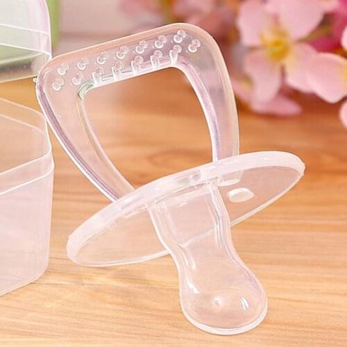 New Baby nipple Fresh Food Nibbler Baby Pacifiers Feeder Kids Fruit feeding nipple Safe Supplies Nipple Teat Pacifier Bottles