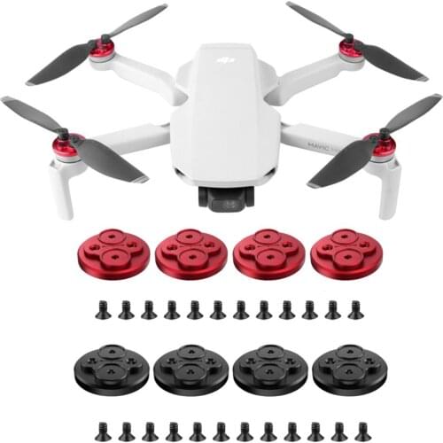 Sunnylife Upgraded Motor Covers Scratch-proof Propellers Block-up Protective Aluminum Alloy Motor Cover for DJI Mavic Mini Drone