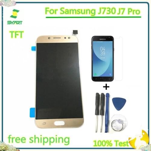 100% Tested TFT J730 LCD Display With Touch Screen Digitizer Assembly For Samsung Galaxy J730 J7 Pro 2017