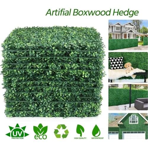 40x60cm Artificial Grass Plant Lawn Panels Wall Fence Home Garden Backdrop Decor Jardin Cesped Artificial Jardin Exterior