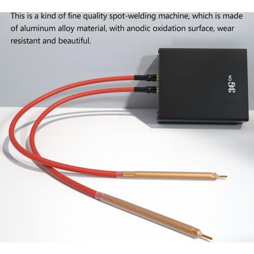 6Gears Adjustable Mini Spot-Welding Machine Type-C Recharging Interface Recharge Pal 2.4A Fast-recharge 18650 Lithium Battery