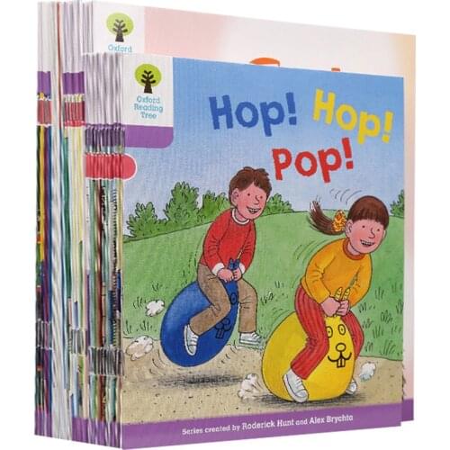 30pcs/set Oxford Reading Tree level 1+ picture book baby kids English learning children early education phonics 4-7 year