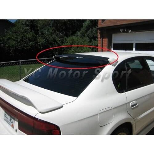 Car Accessories FRP Fiber Glass Rear Window Spoiler Fit For 2002-2007 Impreza GD Series WRX STI 7th-9th GDA GDB Roof Spoiler