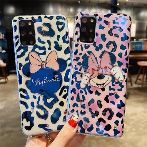 Disney Mickey Minnie phone case for Samsung Galaxy S21 S20 FE Ultra S10 Plus S10e Lite Edge Plus Note 20 Ultra