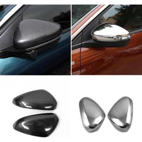For Peugeot 3008 GT 5008 2nd 2017 18 19 20 Car Side Door Reaview Turning Mirror Cover Trim Exterior Decoration Accessories 2pcs