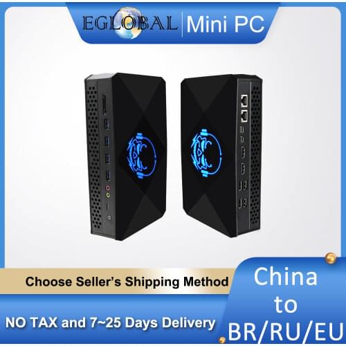 Eglobal NUC Intel Core i5 8305G i7 8705G Gaming Mini Computer 2*HDMI2.0 2*Mini DP 4 Display Radeon RX Vega M GH Graphics Htpc PC