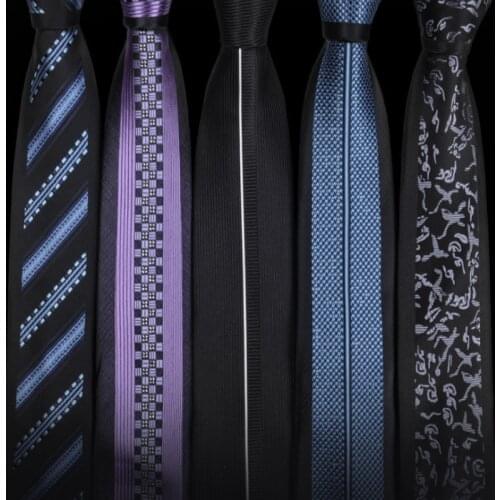 Fashionable Men Ties 6cm Personality Orientation Flower Corbatas Para Hombre Korean Formal Leisure Narrow Tie