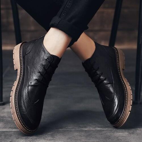 Men mens black leisure wear Casual flat sneaker leather casual mens for hot sport shoe Sneaker sneakers causal loafers shoes