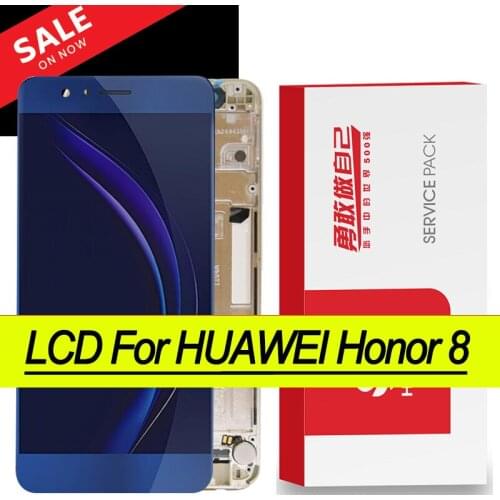 Orignal 5.2'' LCD Display with frame for HUAWEI Honor8 LCD Honor 8 FRD-L19 FRD-L09 Touch Screen Digitizer Assembly Repair Parts