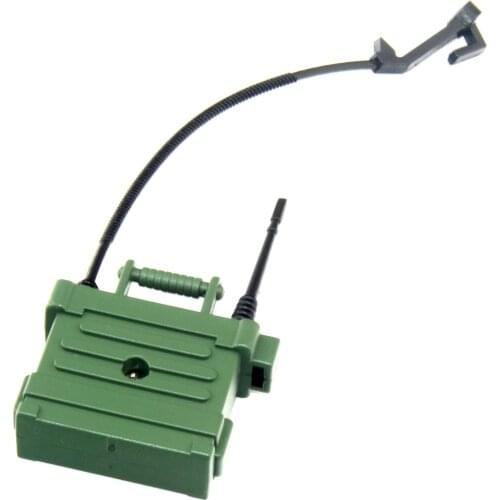 RC Car Plastic Mini Radio Station Phone for 1/10 RC Crawler TRX-4 TRX4 Axial SCX10 90046 Tamiya CC01 D90 D110 Traxxas