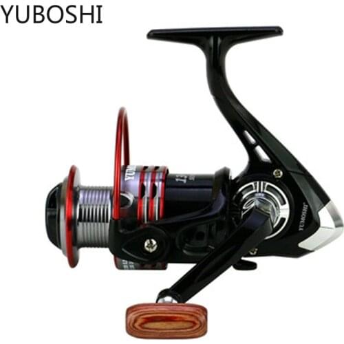 YUBOSHI High Quality 2000-7000 Series Spinning Fishing Reel 5.2:1 Gear Ratio Interchangeable Left and Right Hands Fishing Reel