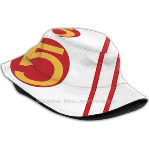 Mach 5 Outdoor Sun Fishing Panama Hats Mach 5 Mach Five Racing Pit Crew Indy 500 60S Cartoon Racer Cars Race Car