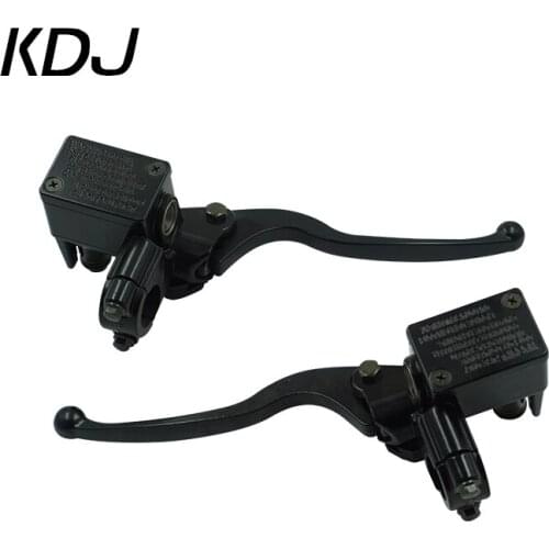 Universal 7/8" 22mm Right and Left Front Brake Clutch Master Cylinder Reservoir levers For Honda Yamaha Suzuki