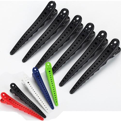 Hair Clips Crocodile Mouth Professional Hairdressing Salon Hairpins 6 Color Pinzas Para El Cabello Alligator Hair Clips