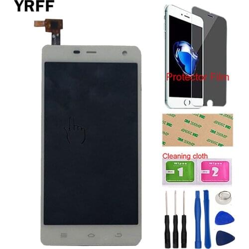 LCD Display For THL 5000 LCD Display Touch Panel Digitizer Touch Screen TouchScreen Sensor Assembly Tools Protector Film