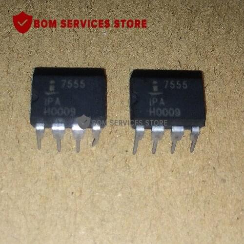20pcs 7555IPA ICM7555IPA IC OSC SINGLE TIMER DIP8