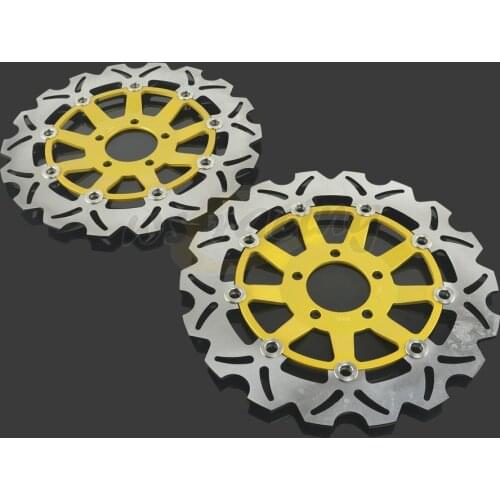 300MM Motorcycle Front Wavy Floating Brake Disc Rotor For KAWASAKI Z750 ZR7 ZR750 ZX900 GPZ R 900 ZX9R GTR1000 Z1000 ZX12R