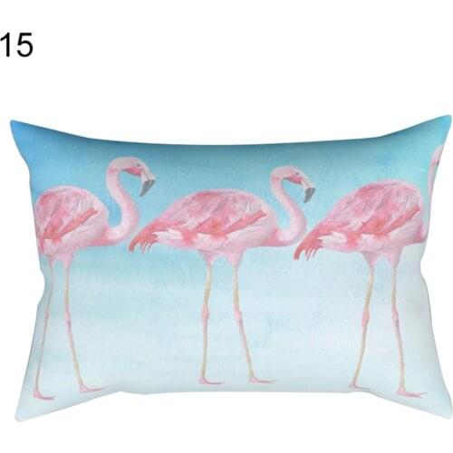 30x50cm Pillowcase Flamingo Design Pillow Cushion Case Cover Home Decoration Cushion Cover