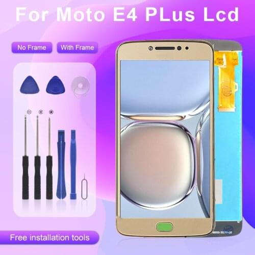 Catteny Discount For MotoRola Moto E4 Plus LCD 4th Gen XT1773 With Touch Screen Digitizer XT1770 Display Assembly Free Shipping