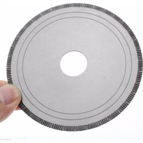 4 " inch 100 mm Lapidary Diamond Saw Blade Notched Rim Rock Slab Jewellery Tools ILOVETOOL